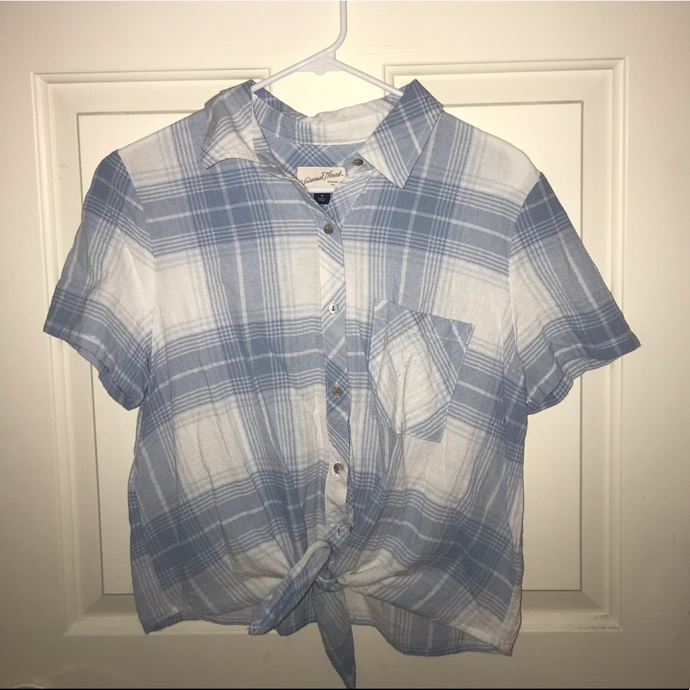 button down t-shirt